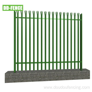 D Profile Iron Palisade Fencing